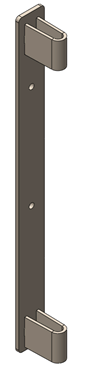 Stainless Drop Pin Feeder Bracket Image