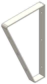 Mild Steel Fan Guard Bracket Image
