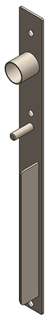 Stainless Nursery Drop Pin Bracket Image