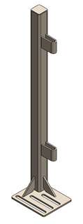 Stainless 1 Way Drop Pin Wean to Finish Post Image